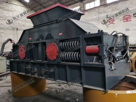 1208型半自動對輥草莓视频污在线观看發貨 破碎石英石