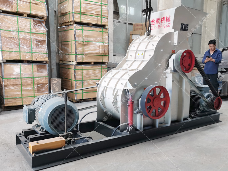 雙級粉碎機發往山西忻州_粉碎煤泥和煤的混合料