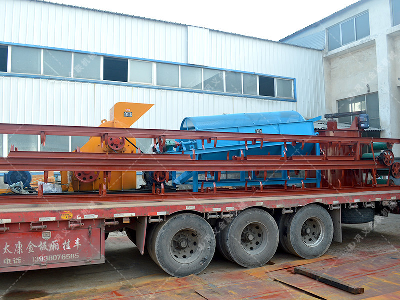 草莓视频污在线观看生產線發貨圖片_雙級粉碎機_滾筒篩分機