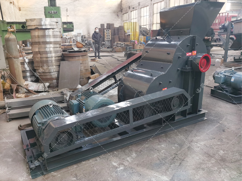 SCF600*400小型雙級粉碎機發往安徽黃山_破碎汙泥