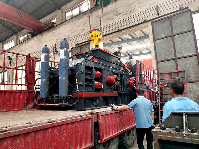 1200x800大型液壓對輥草莓视频污在线观看發貨 發往湖北