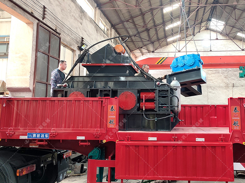 1000x700液壓對輥草莓视频污在线观看發貨 發往非洲肯尼亞蒙巴薩